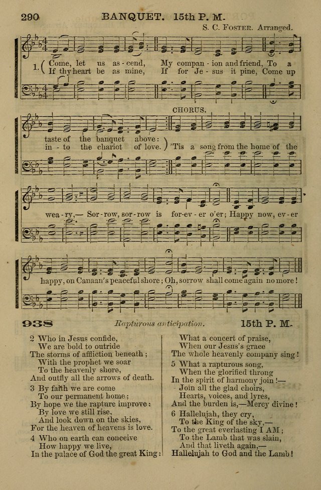 The Centenary Singer: a collection of hymns and tunes popular during the last one hundred years page 290