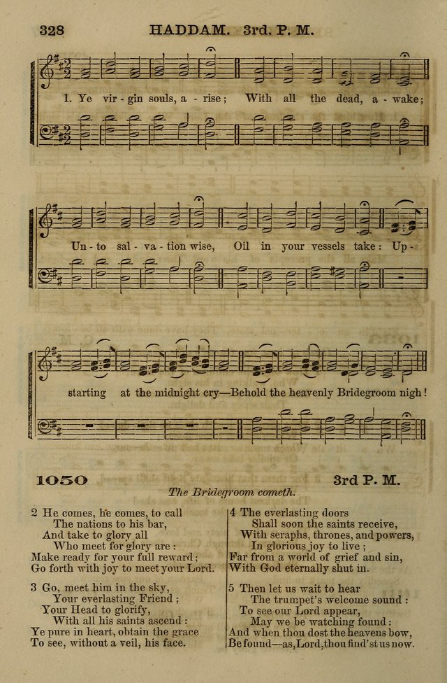 The Centenary Singer: a collection of hymns and tunes popular during the last one hundred years page 328