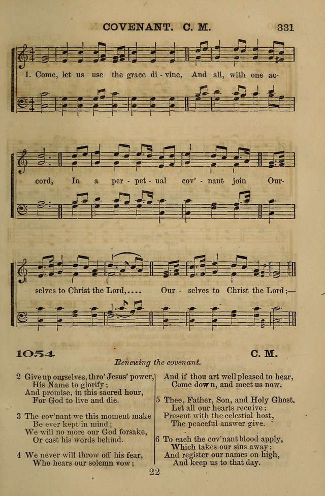 The Centenary Singer: a collection of hymns and tunes popular during the last one hundred years page 331