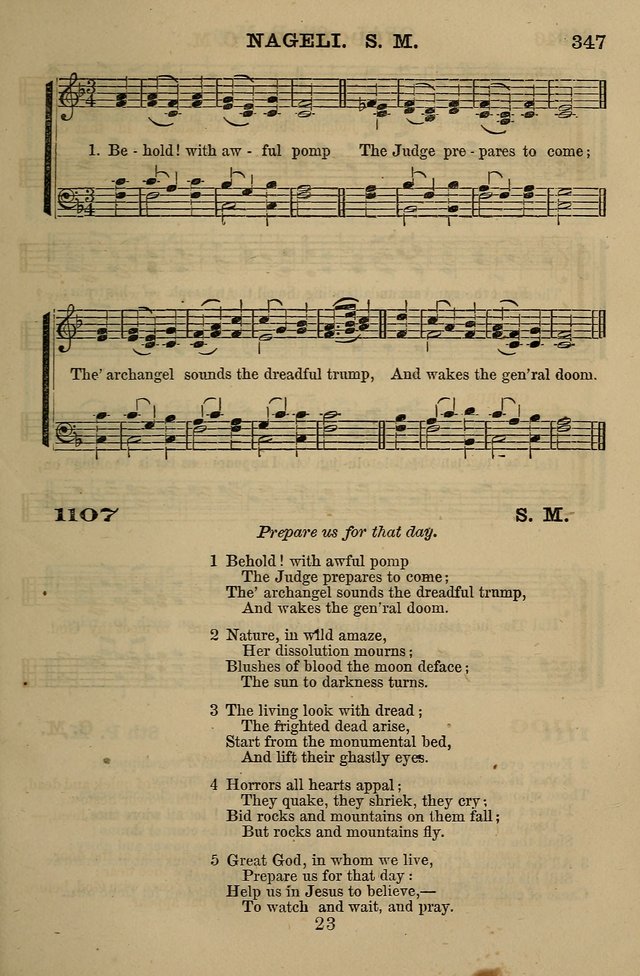 The Centenary Singer: a collection of hymns and tunes popular during the last one hundred years page 347