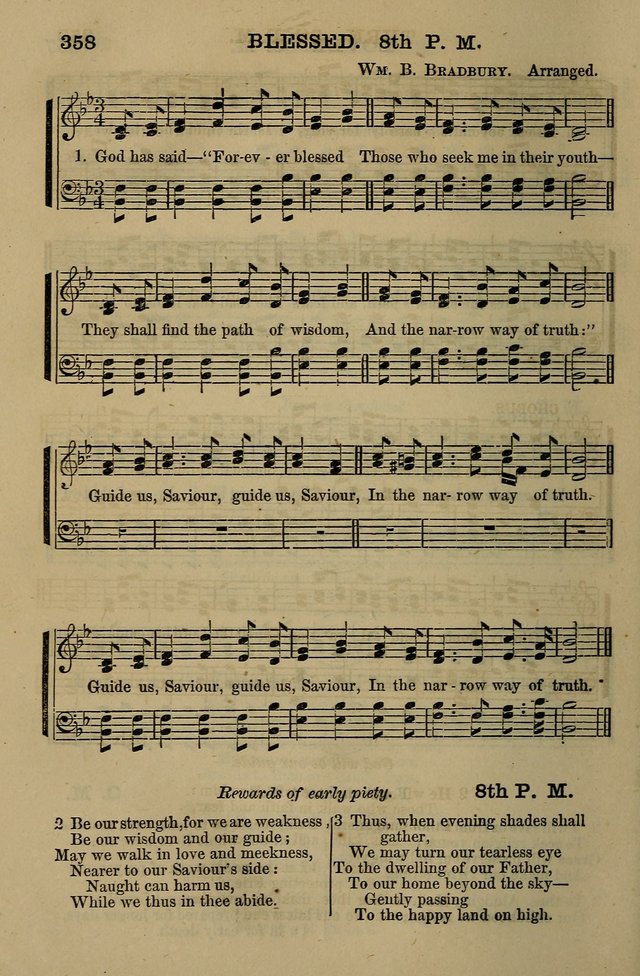 The Centenary Singer: a collection of hymns and tunes popular during the last one hundred years page 358