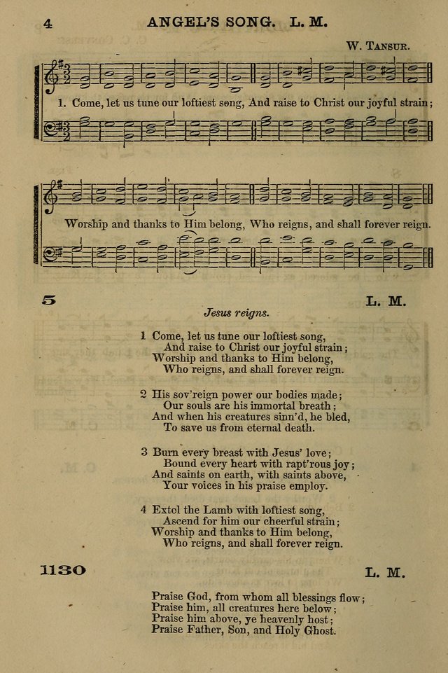 The Centenary Singer: a collection of hymns and tunes popular during the last one hundred years page 4