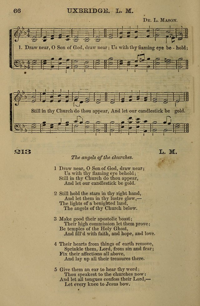 The Centenary Singer: a collection of hymns and tunes popular during the last one hundred years page 66