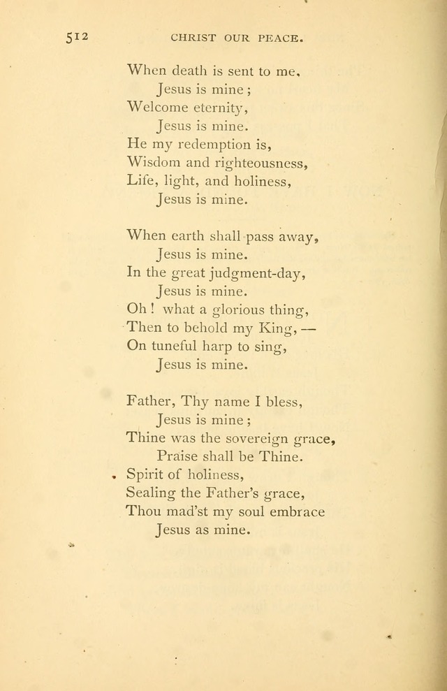 Christ in Song page 512