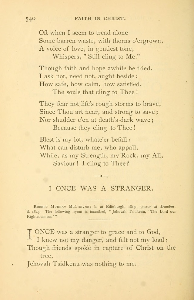 Christ in Song page 540