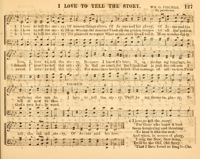 Christian Songs: for the Sunday School page 127