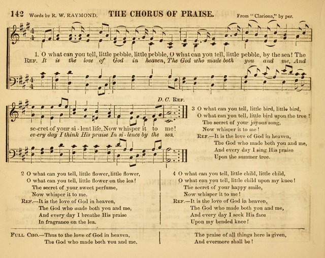 Christian Songs: for the Sunday School page 142