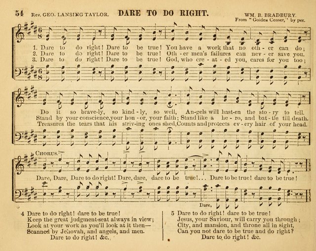 Christian Songs: for the Sunday School page 54