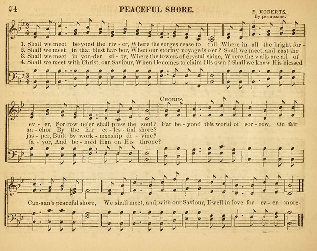 Christian Songs: for the Sunday School page 74