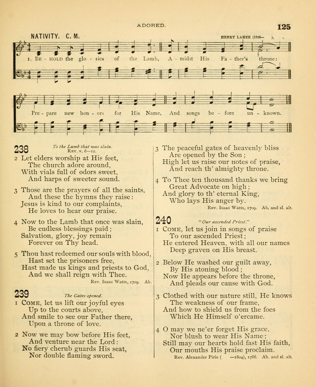 Carmina Sanctorum: a selection of hymns and songs of praise with tunes page 126