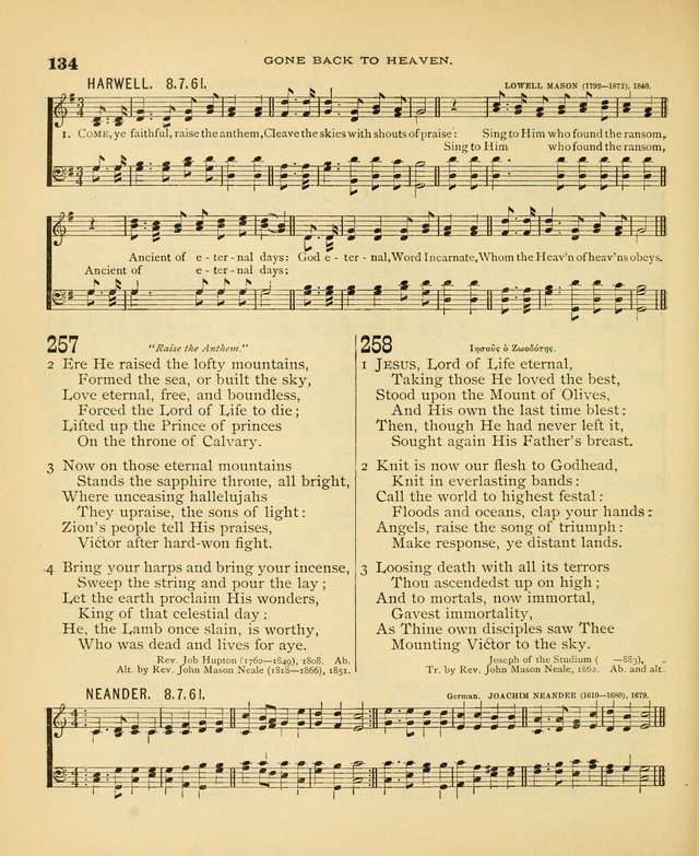 Carmina Sanctorum: a selection of hymns and songs of praise with tunes page 135