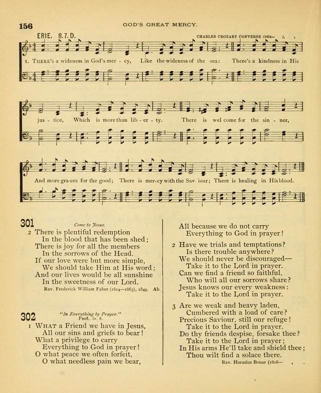 Carmina Sanctorum: a selection of hymns and songs of praise with tunes page 157