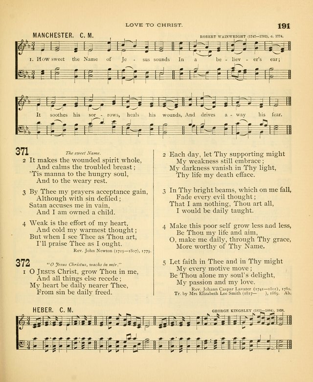 Carmina Sanctorum: a selection of hymns and songs of praise with tunes page 194