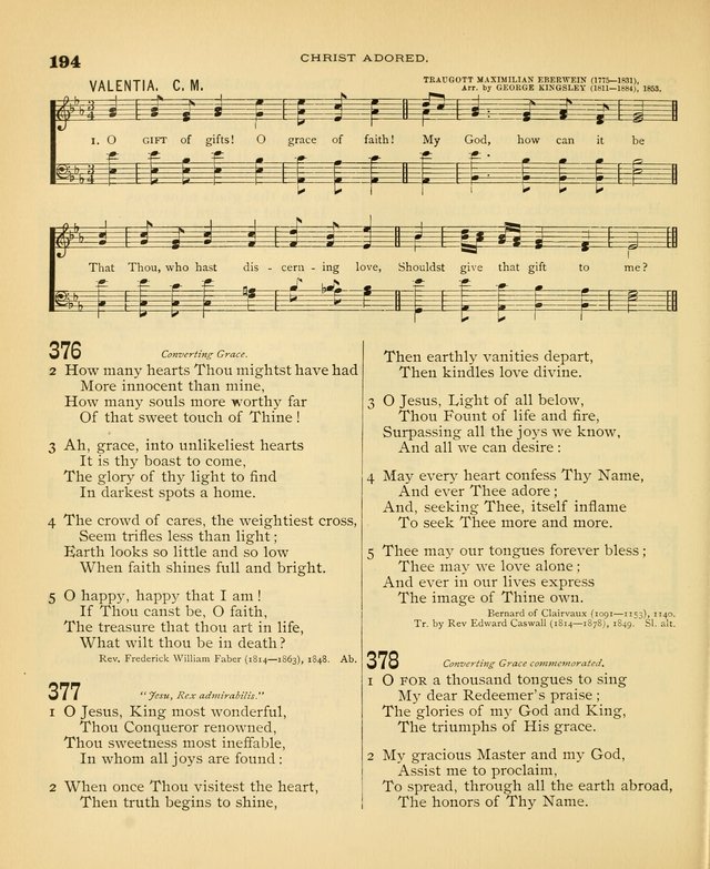 Carmina Sanctorum: a selection of hymns and songs of praise with tunes page 197