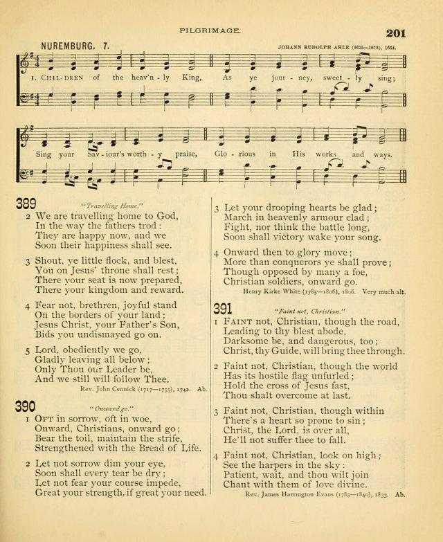 Carmina Sanctorum: a selection of hymns and songs of praise with tunes page 204