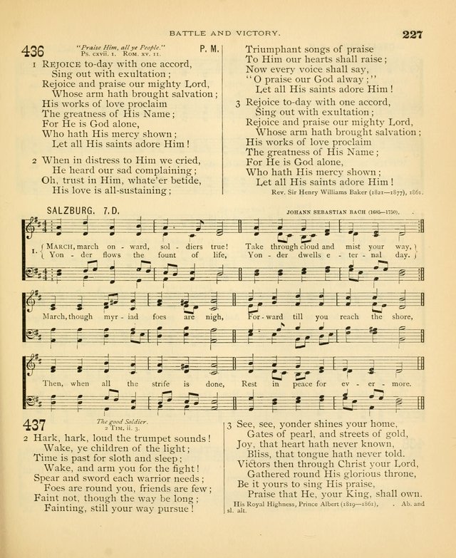 Carmina Sanctorum: a selection of hymns and songs of praise with tunes page 230