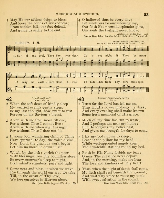 Carmina Sanctorum: a selection of hymns and songs of praise with tunes page 24