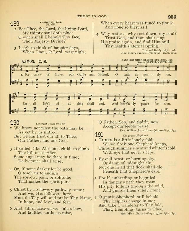 Carmina Sanctorum: a selection of hymns and songs of praise with tunes page 258