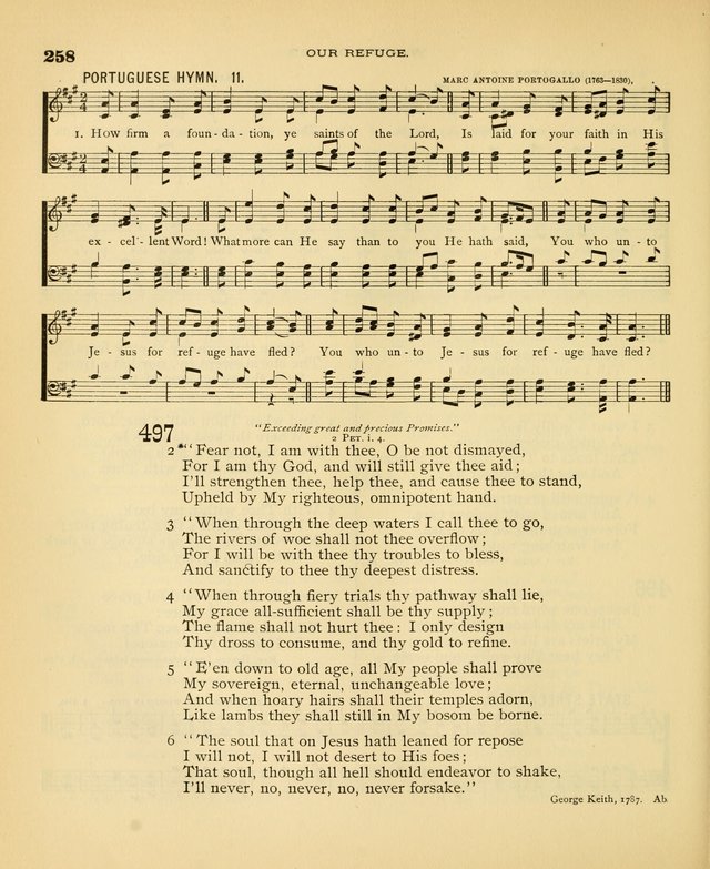 Carmina Sanctorum: a selection of hymns and songs of praise with tunes page 261