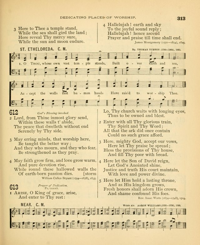 Carmina Sanctorum: a selection of hymns and songs of praise with tunes page 316