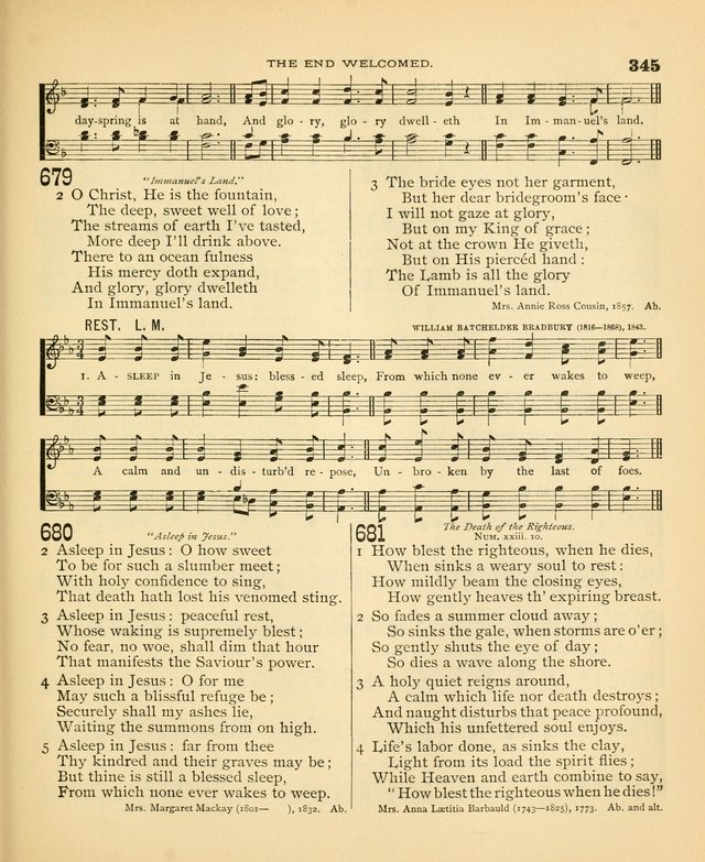 Carmina Sanctorum: a selection of hymns and songs of praise with tunes page 348