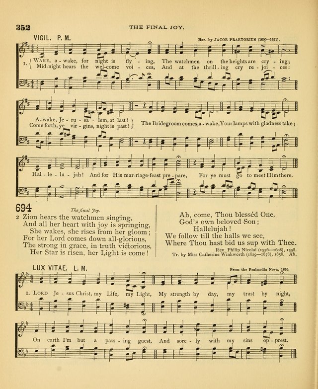 Carmina Sanctorum: a selection of hymns and songs of praise with tunes page 355