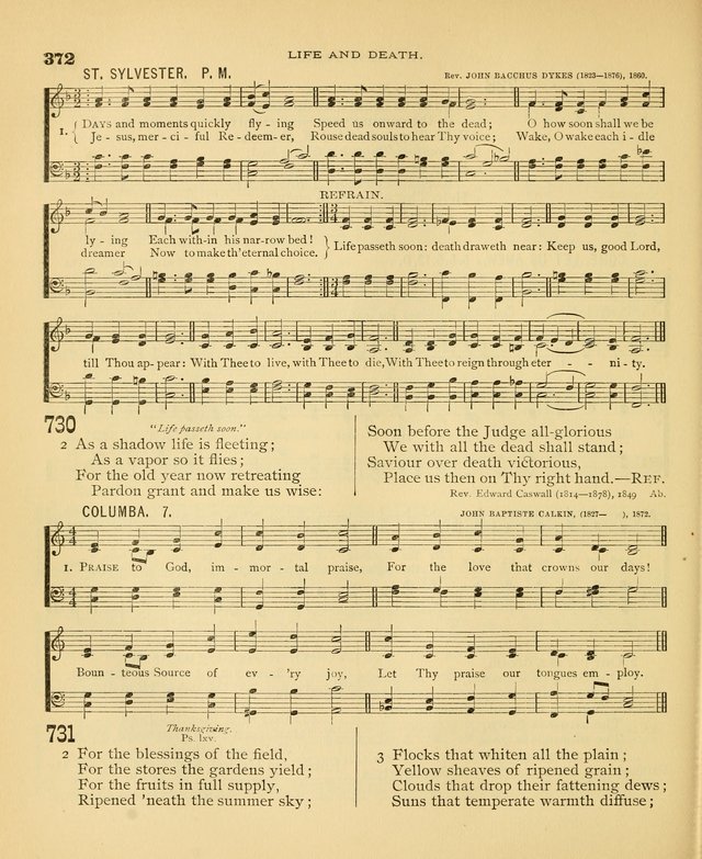 Carmina Sanctorum: a selection of hymns and songs of praise with tunes page 377