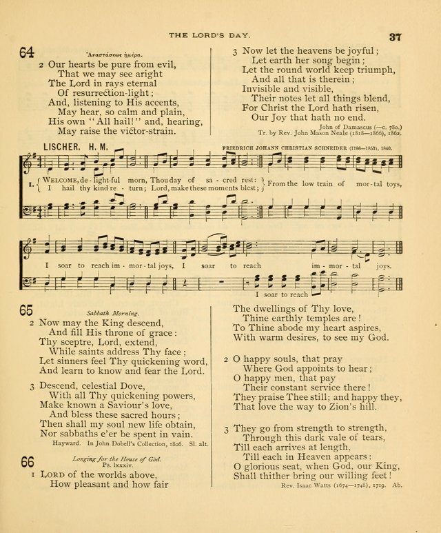 Carmina Sanctorum: a selection of hymns and songs of praise with tunes page 38