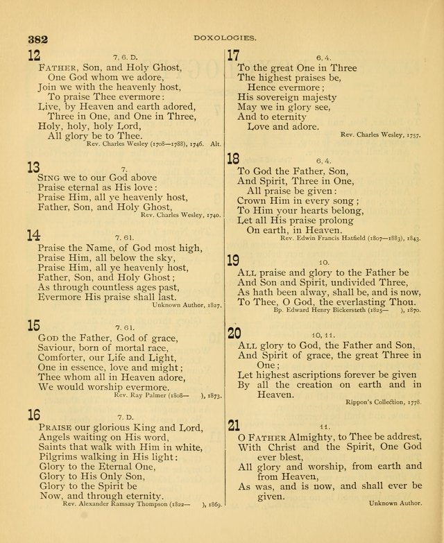 Carmina Sanctorum: a selection of hymns and songs of praise with tunes page 387