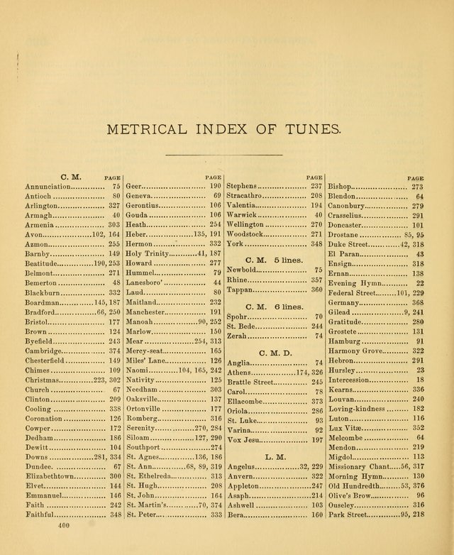 Carmina Sanctorum: a selection of hymns and songs of praise with tunes page 405