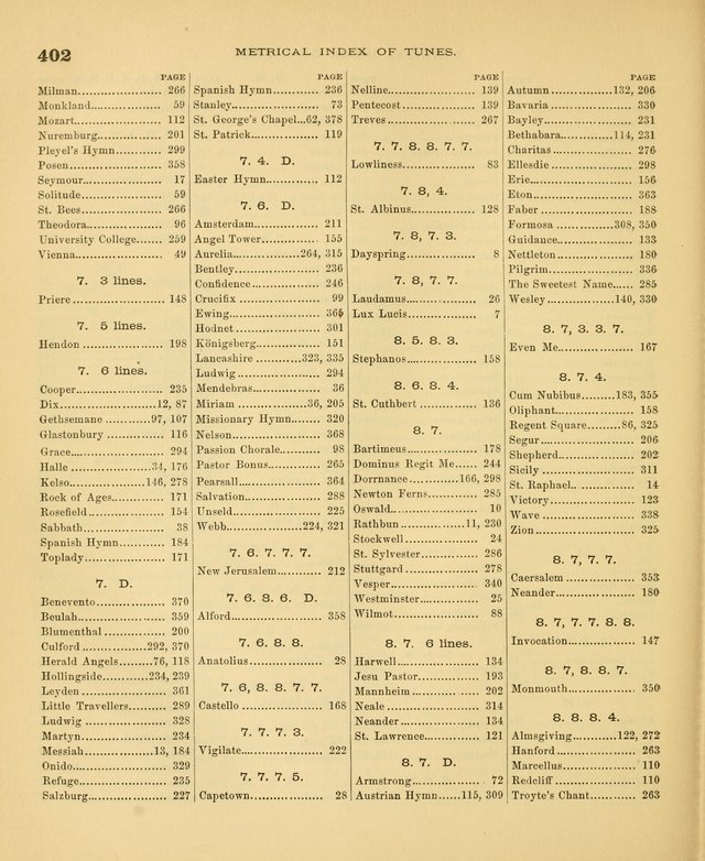 Carmina Sanctorum: a selection of hymns and songs of praise with tunes page 407