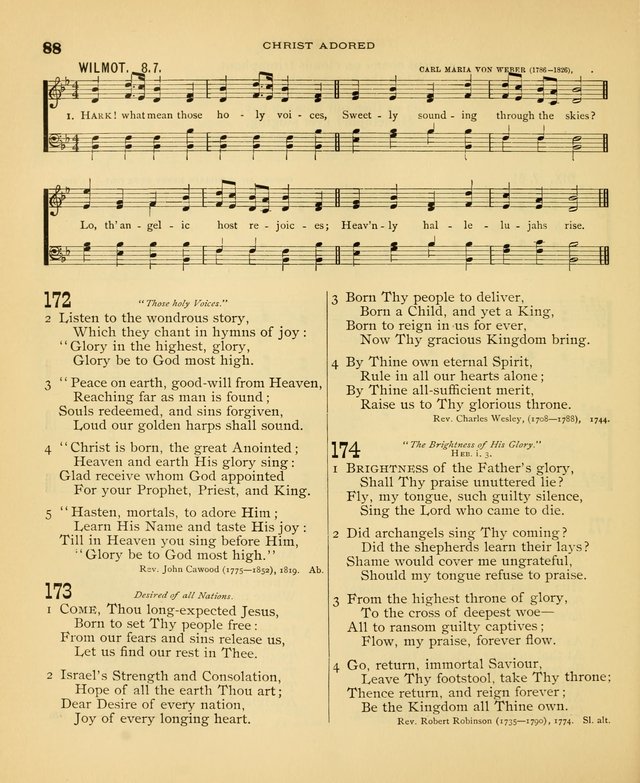 Carmina Sanctorum: a selection of hymns and songs of praise with tunes page 89