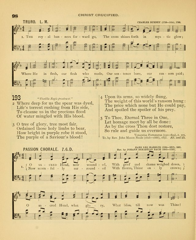 Carmina Sanctorum: a selection of hymns and songs of praise with tunes page 99