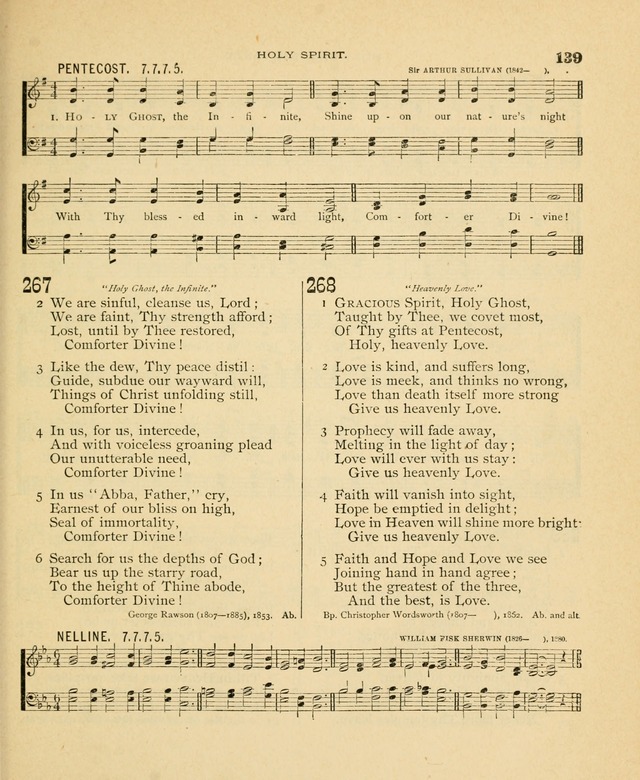 Carmina Sanctorum, a selection of hymns and songs of praise with tunes page 140