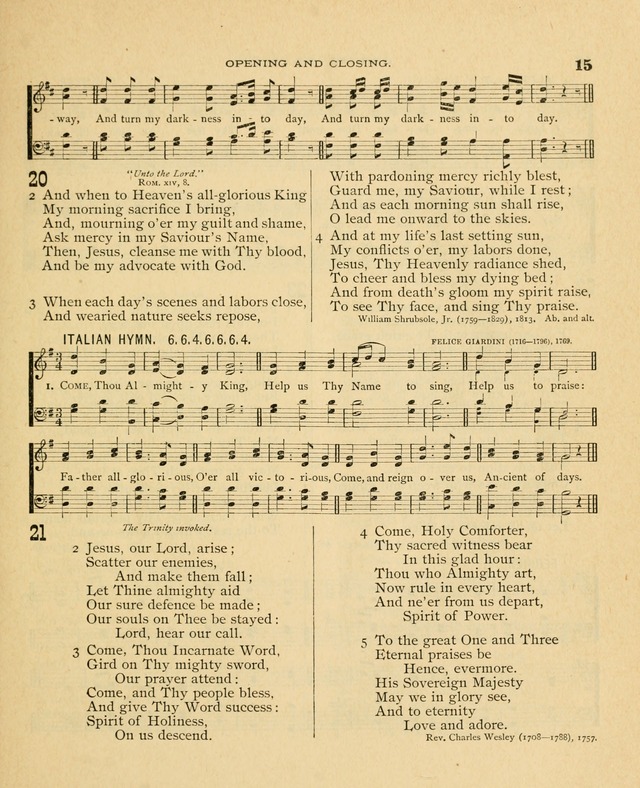 Carmina Sanctorum, a selection of hymns and songs of praise with tunes page 16