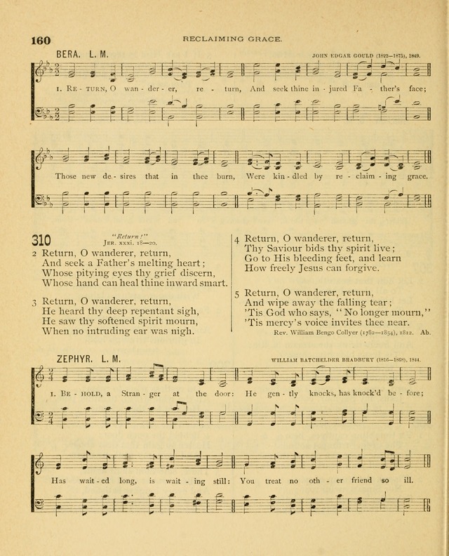 Carmina Sanctorum, a selection of hymns and songs of praise with tunes page 161