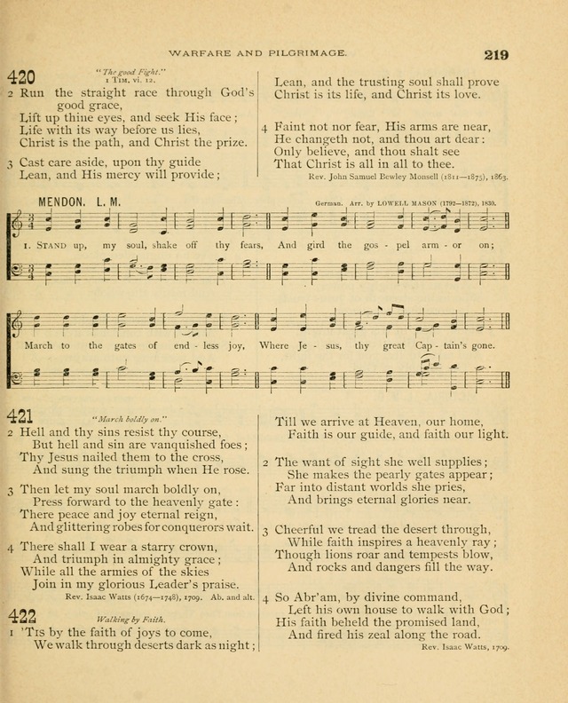 Carmina Sanctorum, a selection of hymns and songs of praise with tunes page 220