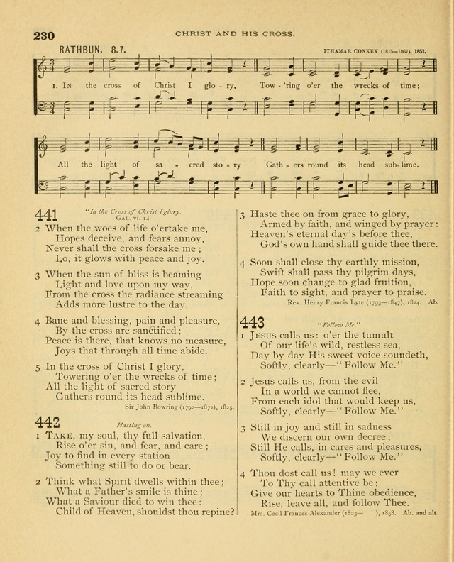 Carmina Sanctorum, a selection of hymns and songs of praise with tunes page 231