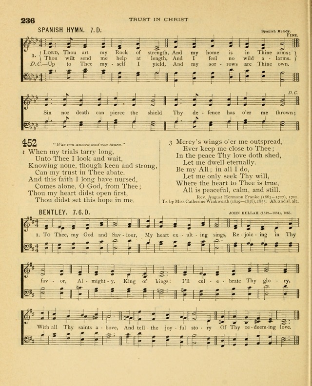 Carmina Sanctorum, a selection of hymns and songs of praise with tunes page 237