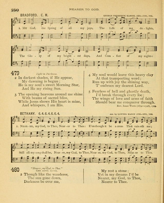 Carmina Sanctorum, a selection of hymns and songs of praise with tunes page 251