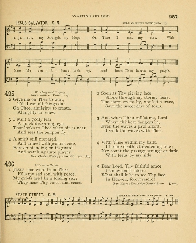 Carmina Sanctorum, a selection of hymns and songs of praise with tunes page 258