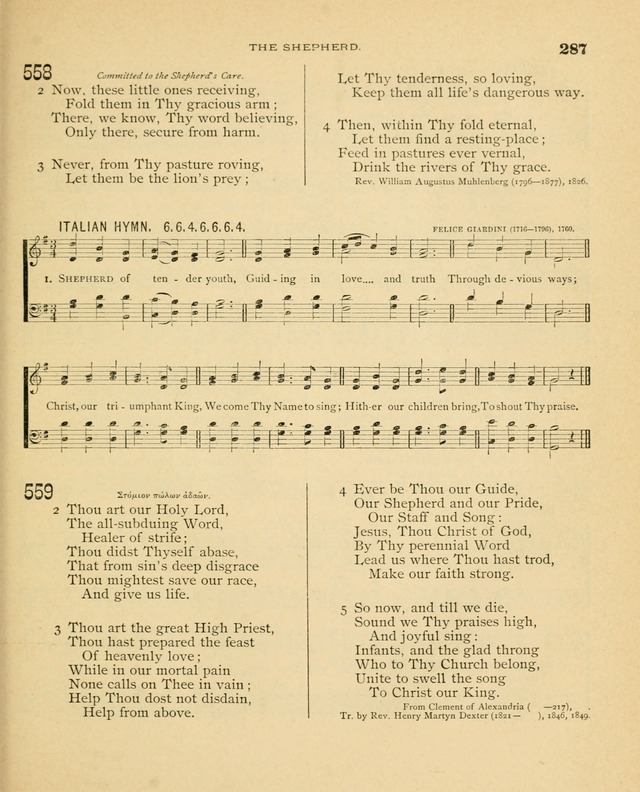 Carmina Sanctorum, a selection of hymns and songs of praise with tunes page 288