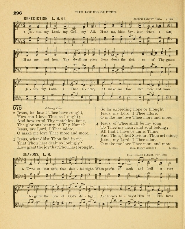 Carmina Sanctorum, a selection of hymns and songs of praise with tunes page 297