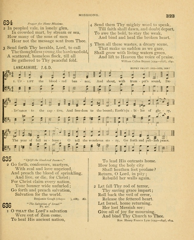 Carmina Sanctorum, a selection of hymns and songs of praise with tunes page 324