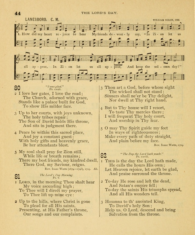 Carmina Sanctorum, a selection of hymns and songs of praise with tunes page 45