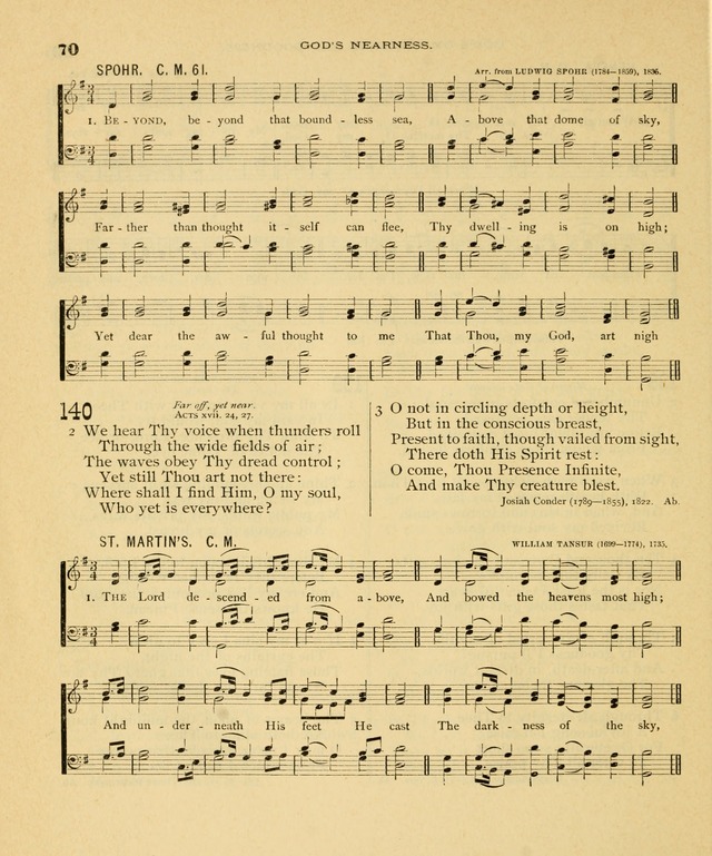 Carmina Sanctorum, a selection of hymns and songs of praise with tunes page 71