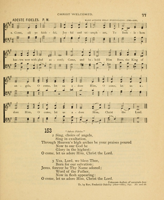 Carmina Sanctorum, a selection of hymns and songs of praise with tunes page 78