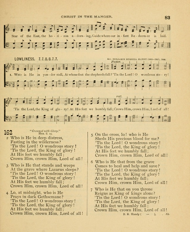 Carmina Sanctorum, a selection of hymns and songs of praise with tunes page 84