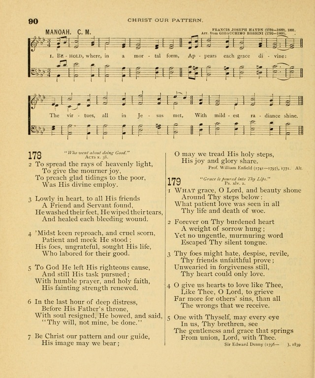 Carmina Sanctorum, a selection of hymns and songs of praise with tunes page 91