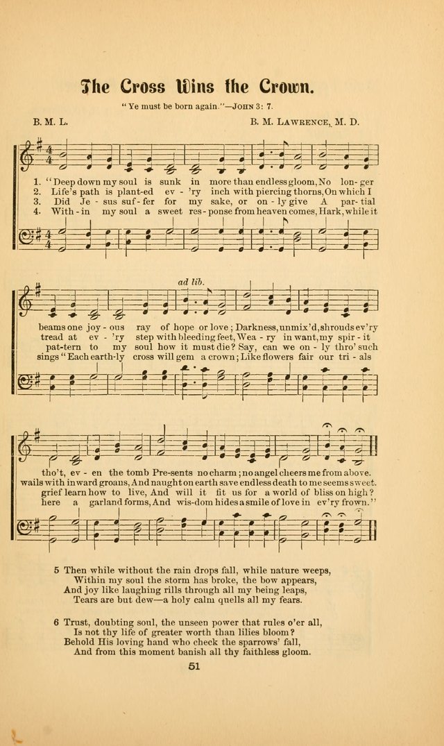 Celestial Sonnets: a collection of new and original songs and hymns of peace and progress, designed for public gatherings, home circles, religious, spiritual, temperance, social and camp meetings, etc page 56